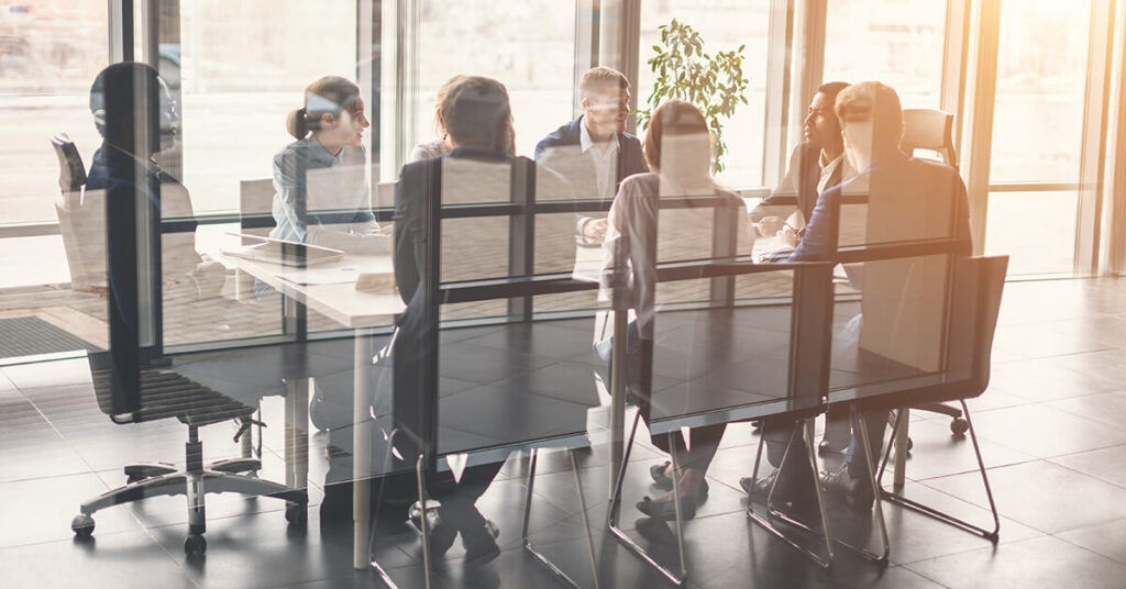 Breaking up with channel partners - meeting between leaders